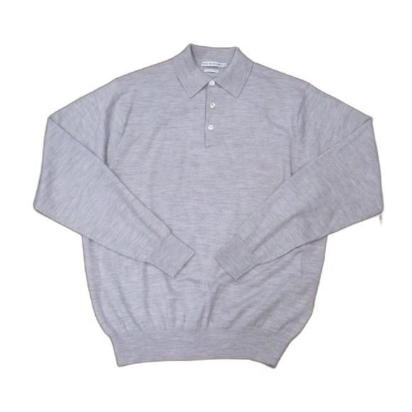 Peter Millar Other - Peter Millar Merino Wool Grey Long Sleeve Sweater Men's Size M